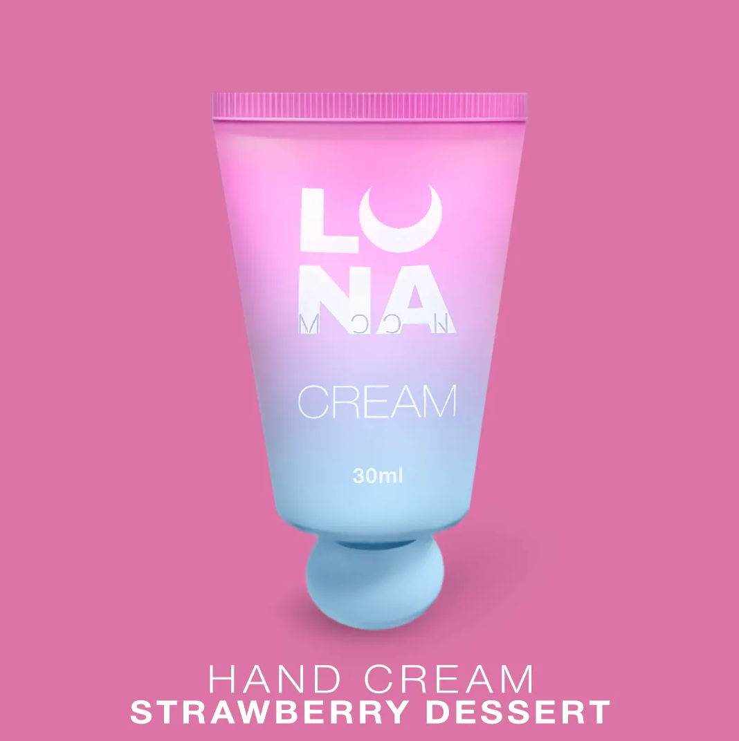 Lunamoon Hand Cream Strawberry Dessert 30ml — zdjęcie produktu 1