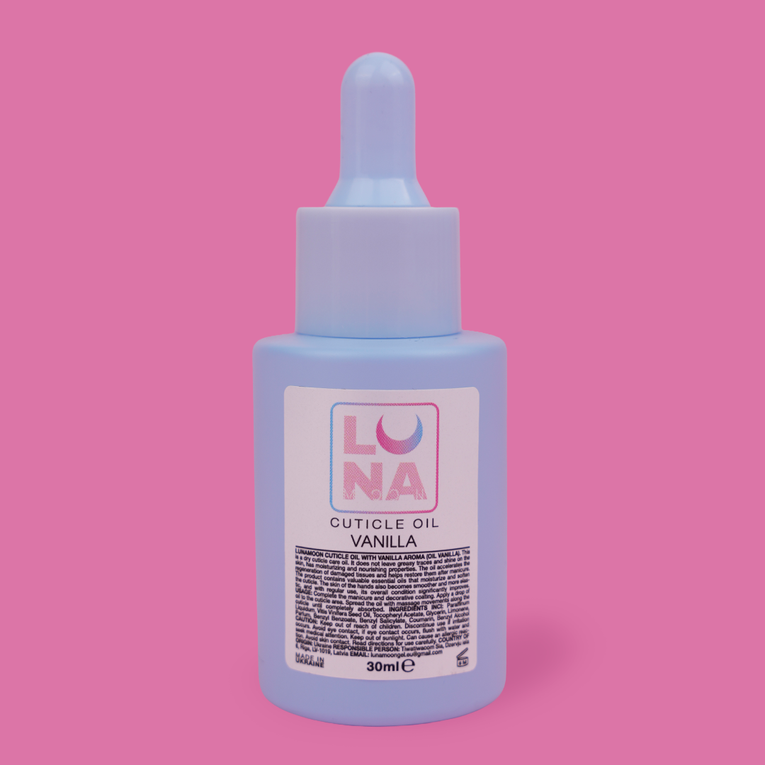 Lunamoon Cuticle Oil with Vanilla 30ml — zdjęcie produktu 1