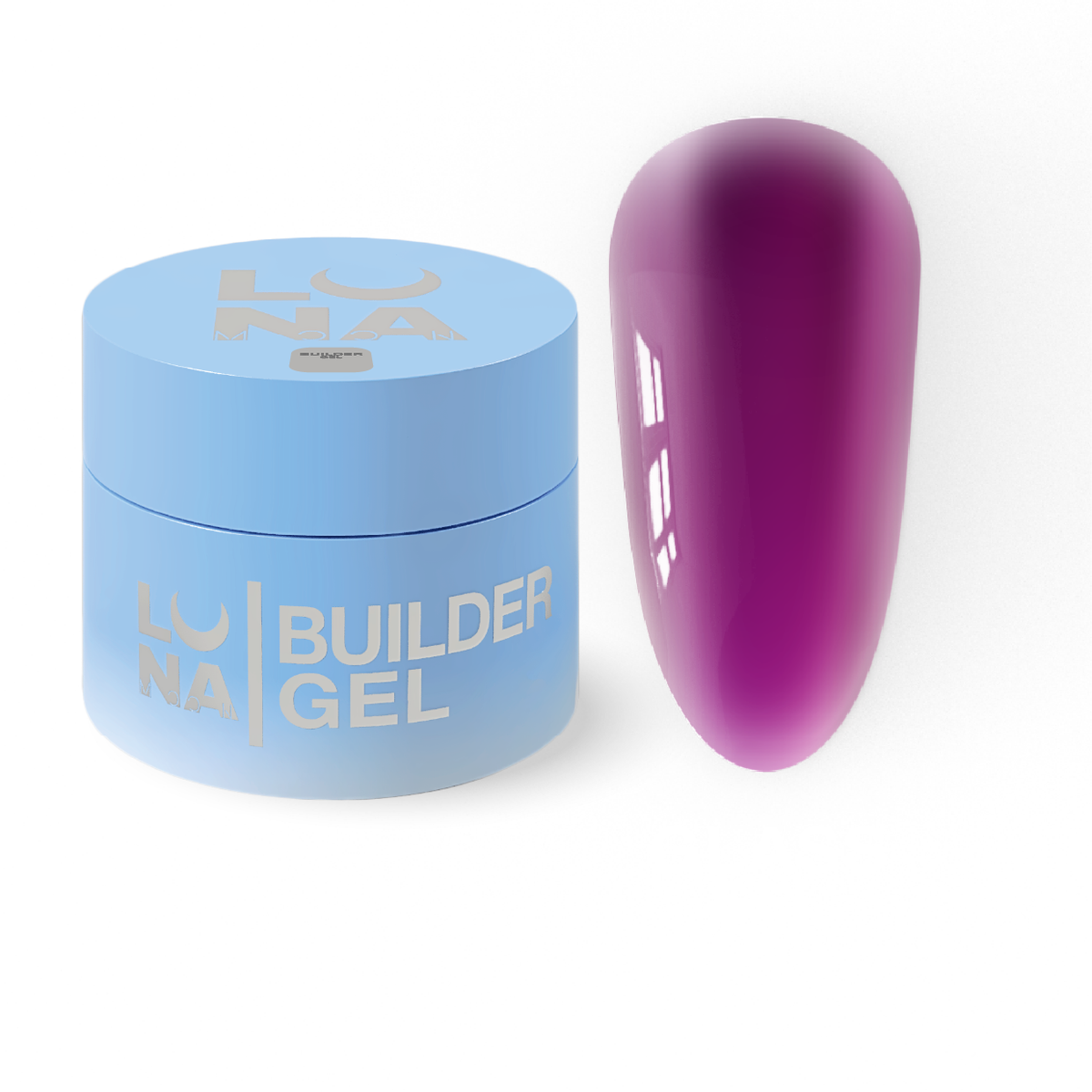 Lunamoon Glass Builder Gel 05 15ml — zdjęcie produktu 1