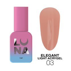 Lunamoon Elegant Light Acrygel 03 13ml — zdjęcie produktu 1