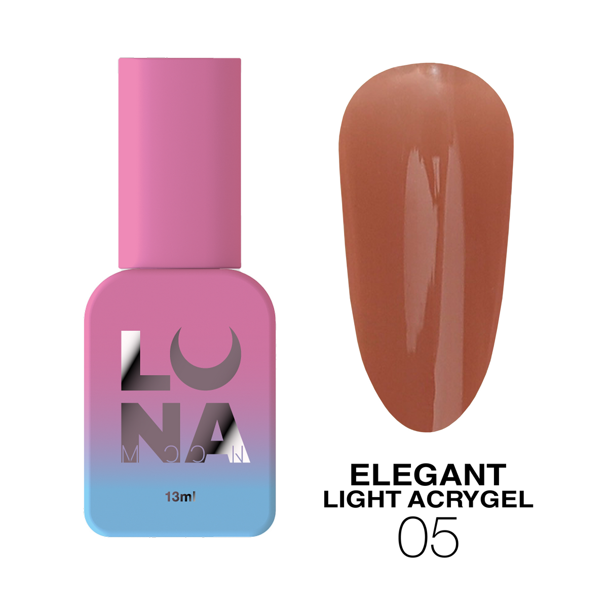 Lunamoon Elegant Light Acrygel 05 13ml — zdjęcie produktu 1