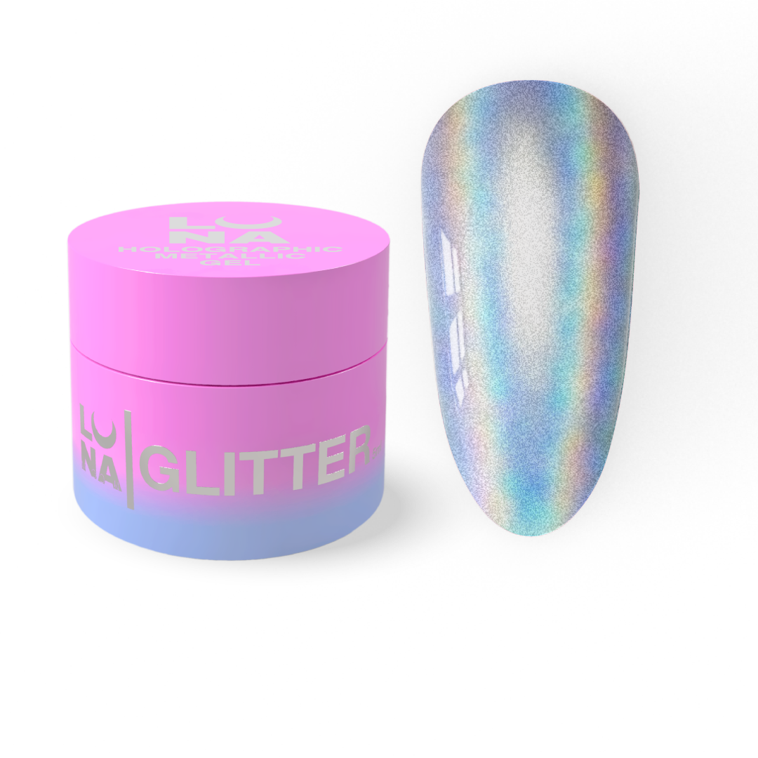 Lunamoon Holographic Metallic Gel 5ml — zdjęcie produktu 1