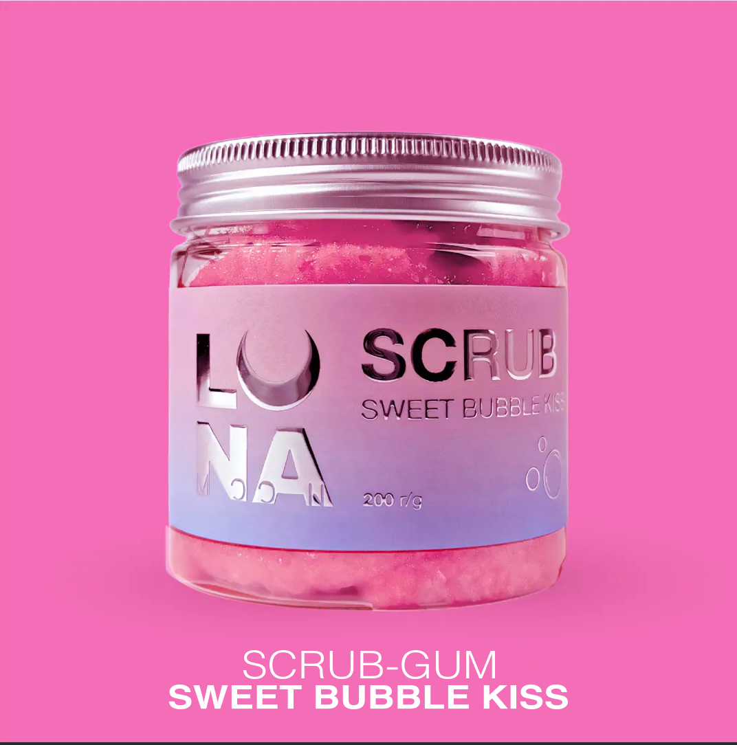 Lunamoon Scrub Sweet Bubble Kiss 200ml — zdjęcie produktu 1
