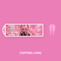 LunaMoon Tipsy żelowe Coffin Long – 240 szt.